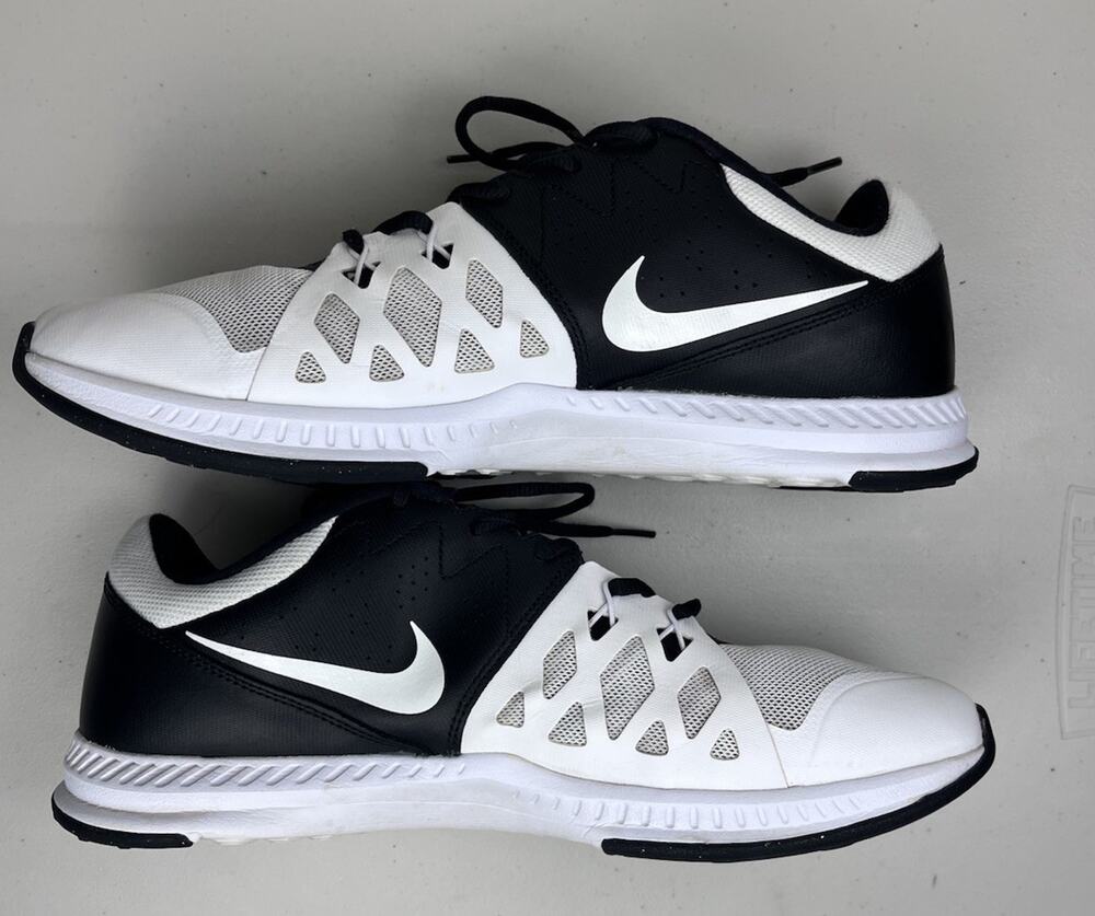 Nike Air Trainer 1 Shoes Mens Size 12 Black White Training Sneakers 852456-001